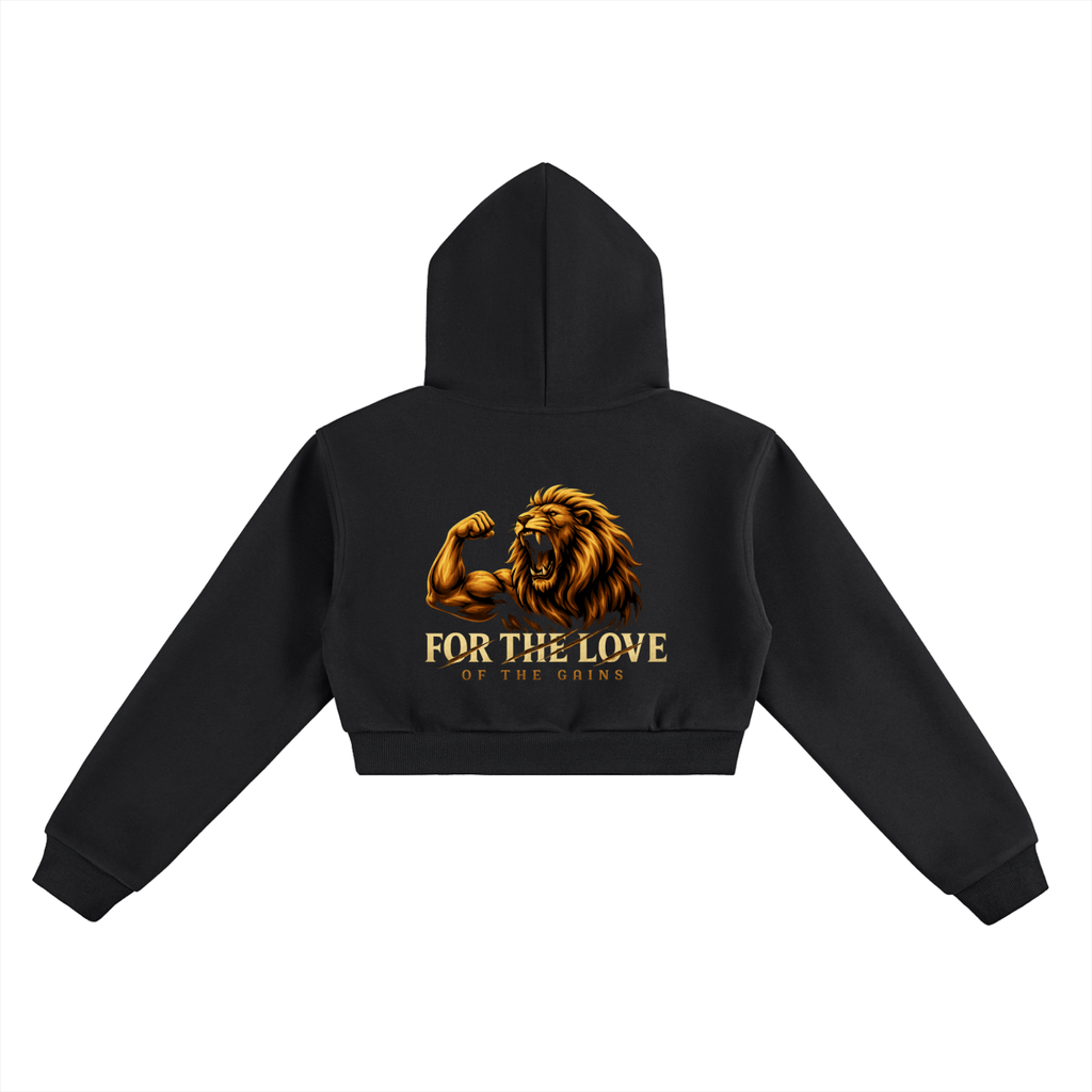 Essential Cropped Hoodie