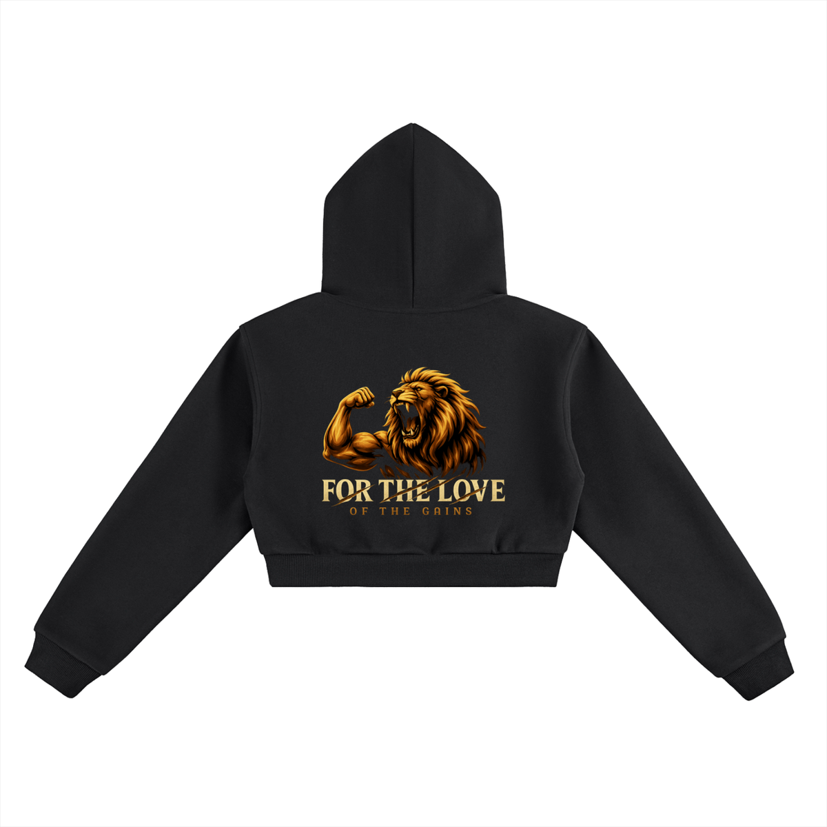 Essential Cropped Hoodie