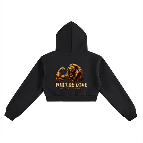 Essential Cropped Hoodie