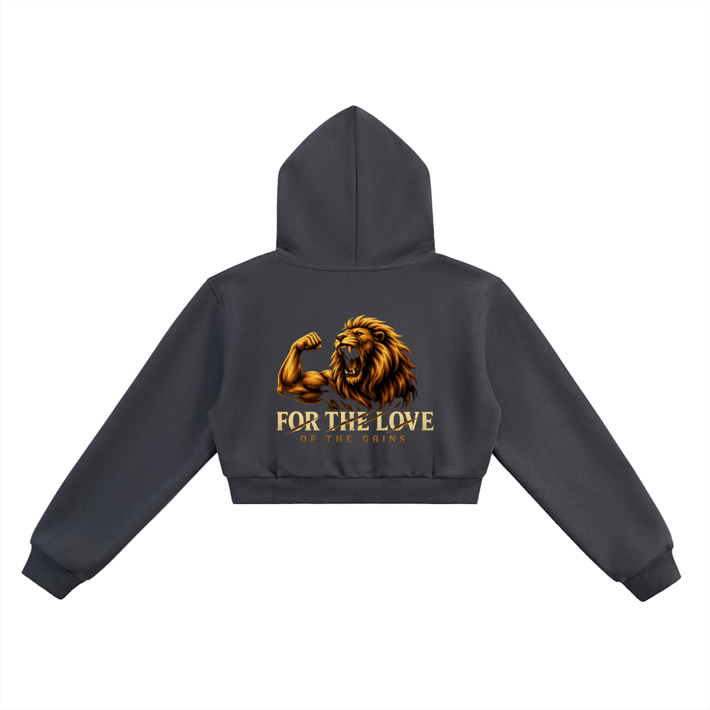 Essential Cropped Hoodie