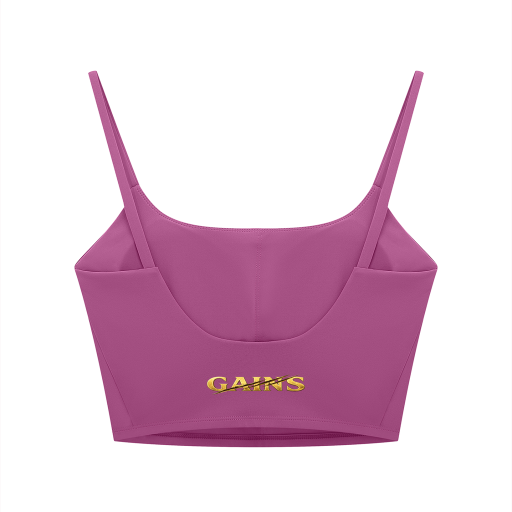 Women's Solid Color Sports Bra