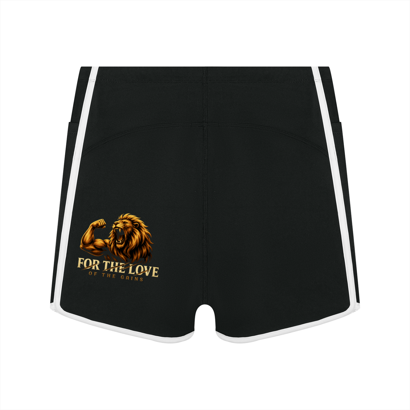 Women's High Rise Color Block Yoga Shorts