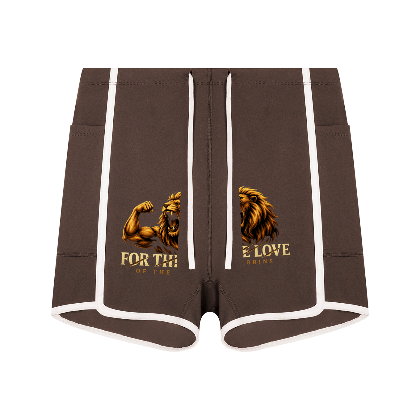 Women's High Rise Color Block Yoga Shorts