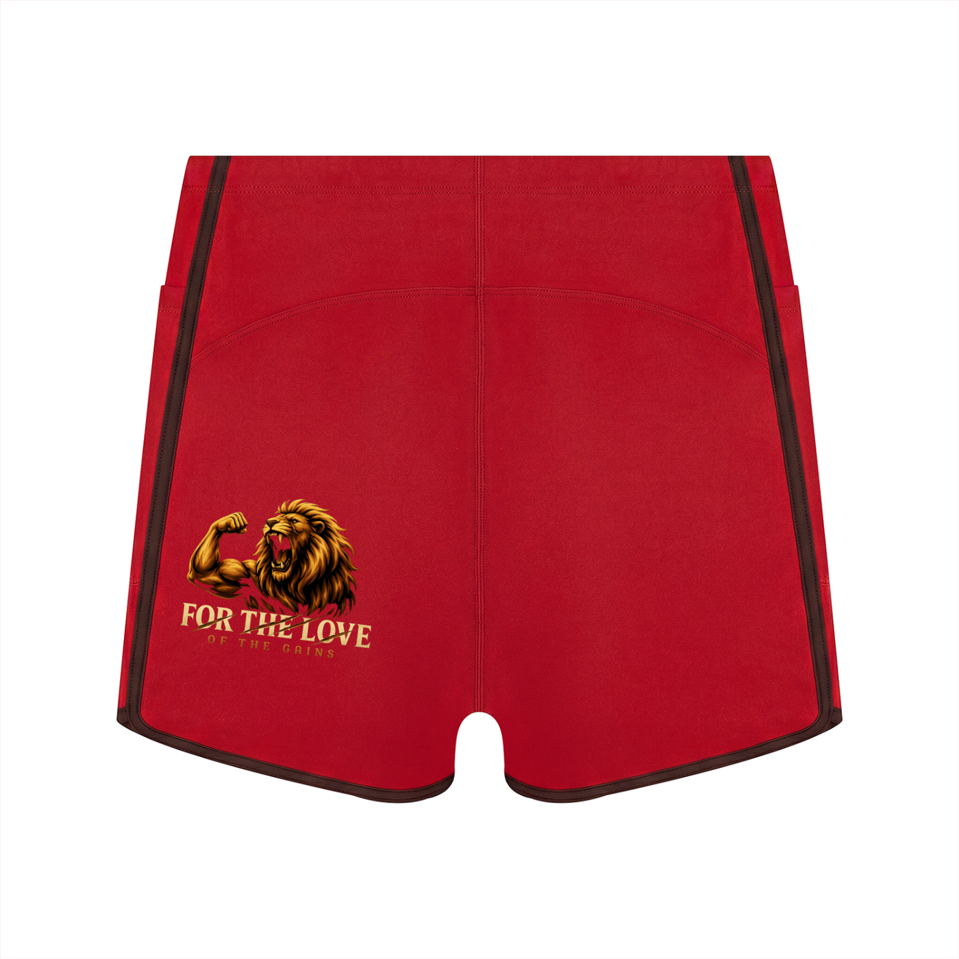 Women's High Rise Color Block Yoga Shorts
