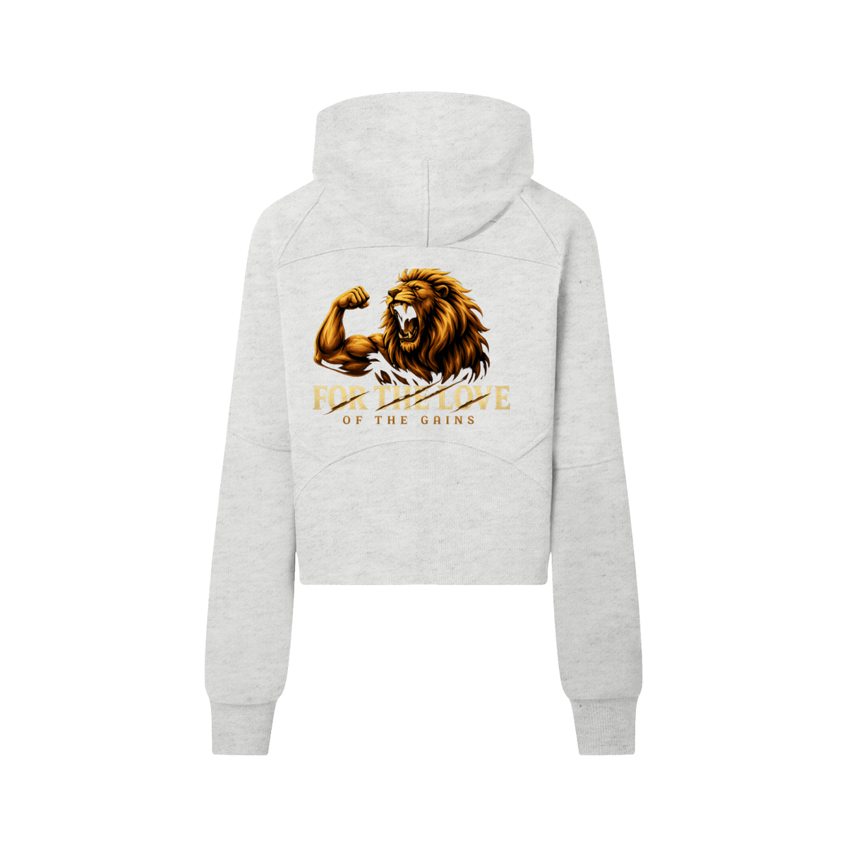 Cropped Half-Zip Hoodie