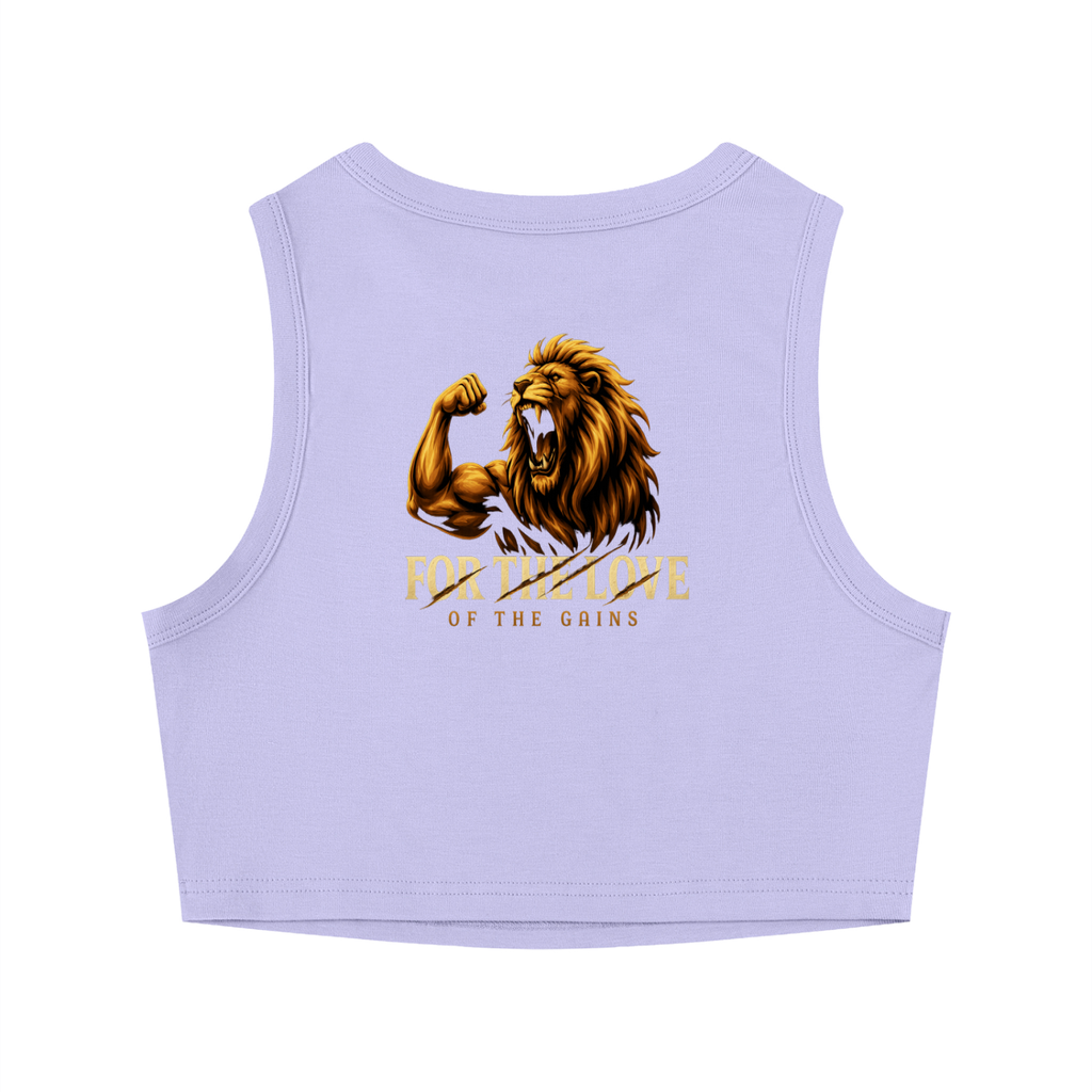 Women's Tight Crewneck Crop Tank Top