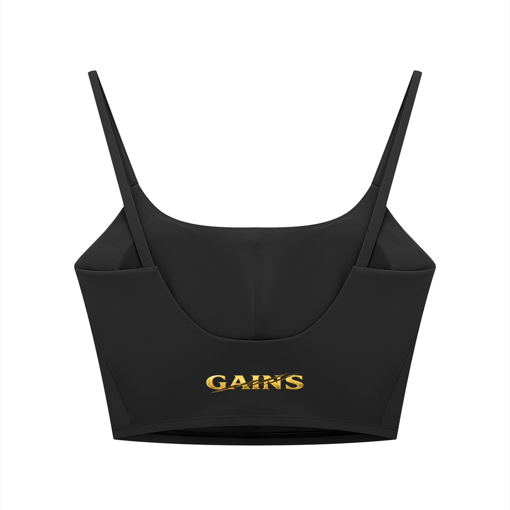 Women's Solid Color Sports Bra