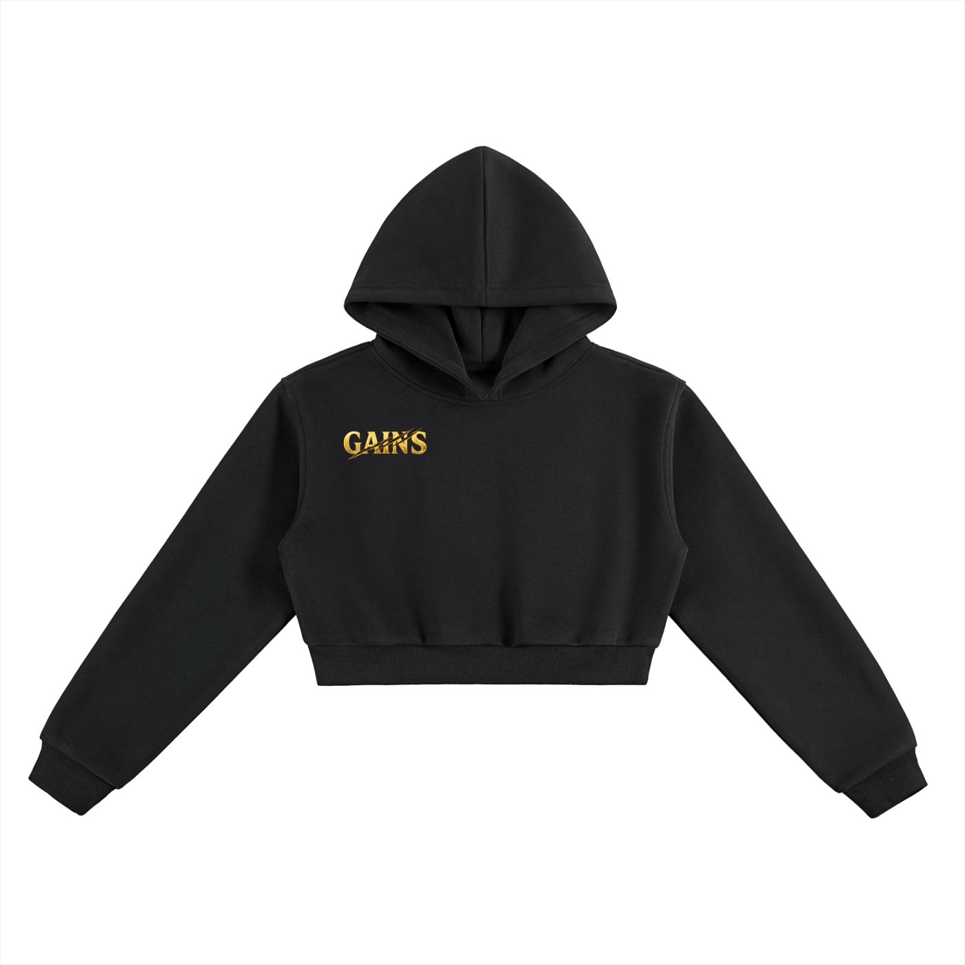 Essential Cropped Hoodie