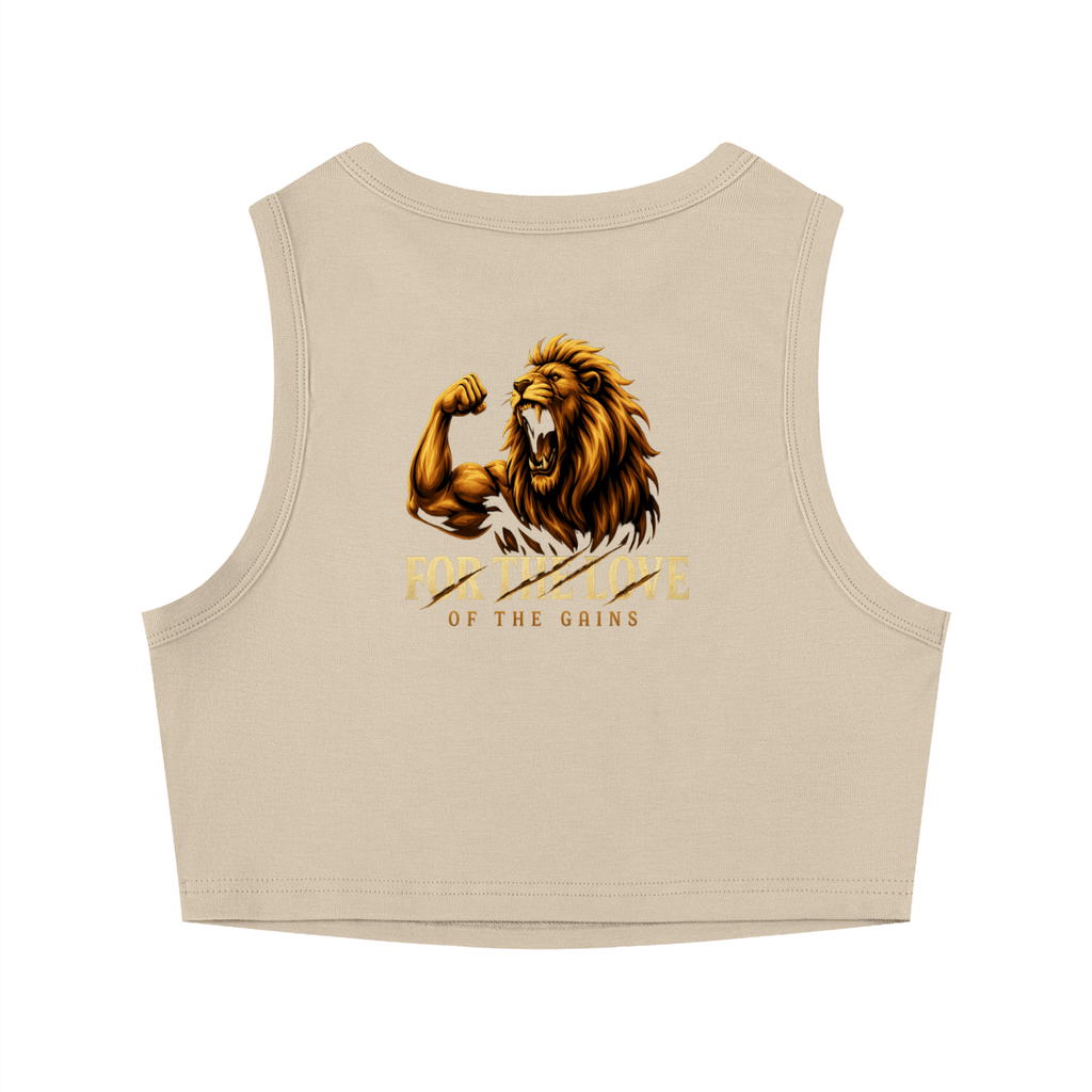 Women's Tight Crewneck Crop Tank Top