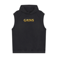 Snow Washed Sleeveless Hoodie