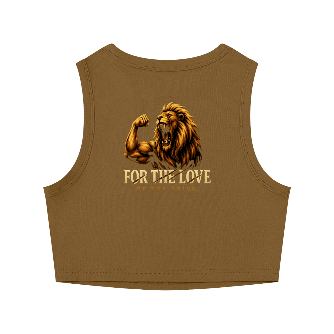 Women's Tight Crewneck Crop Tank Top