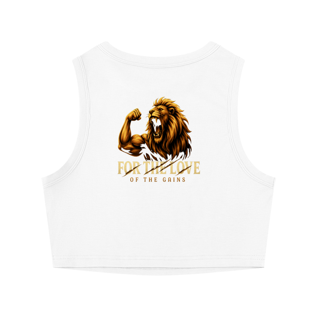 Women's Tight Crewneck Crop Tank Top